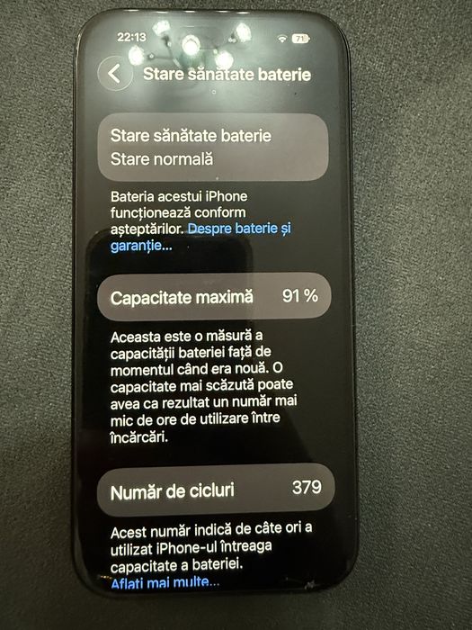 Iphone 15 128 Gb  E-Sim schimb cu 16 pro