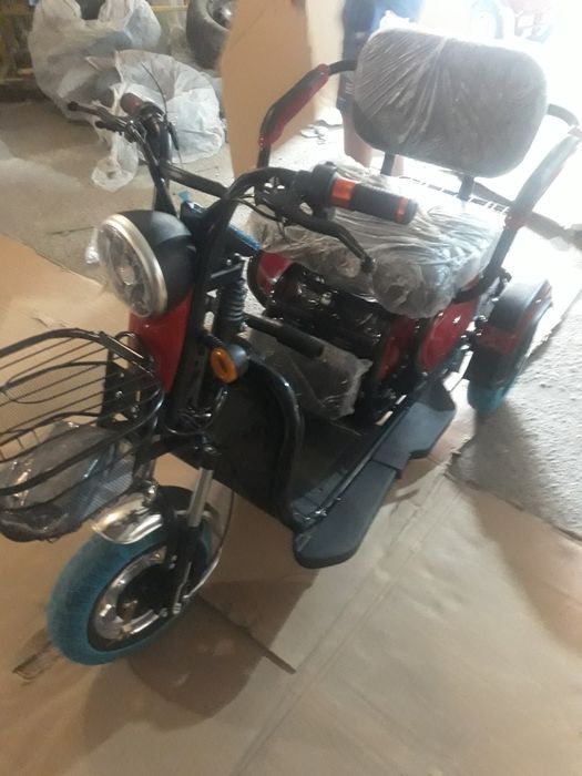 -50% Black Friday Нов модел  електрически триколки макси спорт