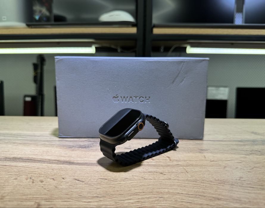 Apple Watch Ultra 2, 49 mm, АКБ100%, Cellular, Black Titanium,1453/A10