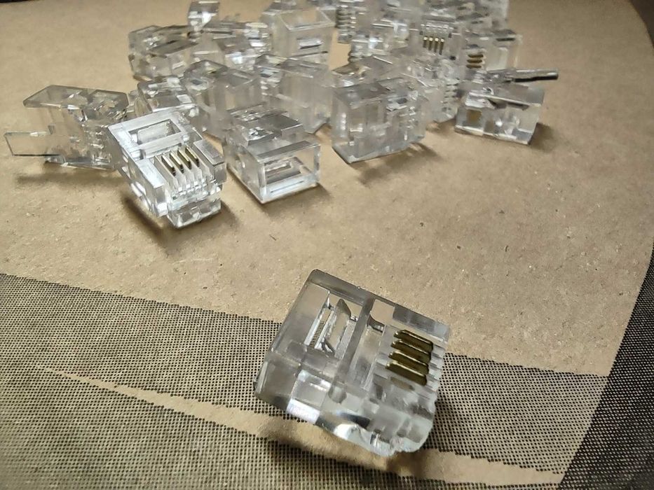 Сетевой разъем RJ11 20 штук