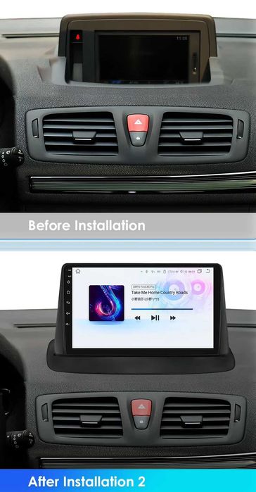 Мултимедия 9" Android 14 за Renault Megane 3 навигация CARPLAY DSP RDS