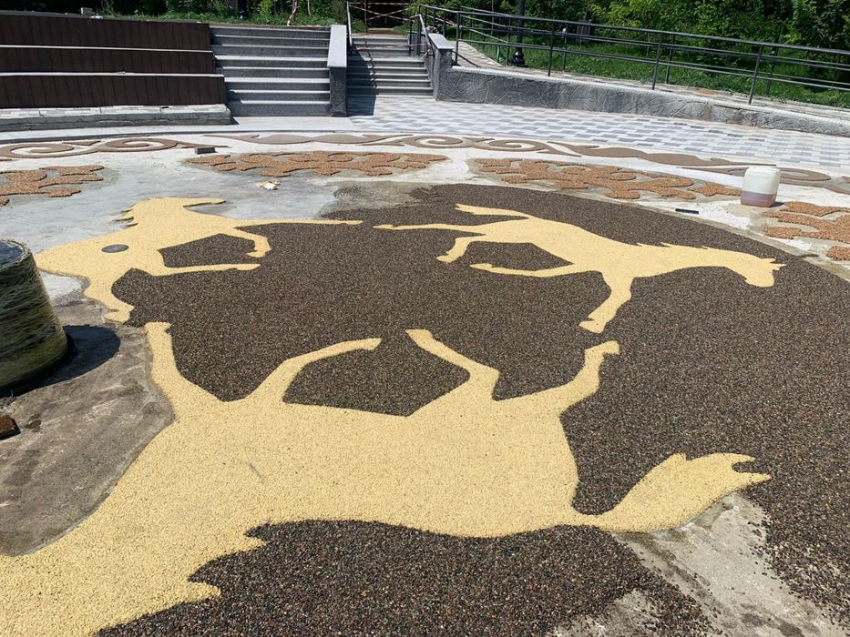 Каменный  ковер