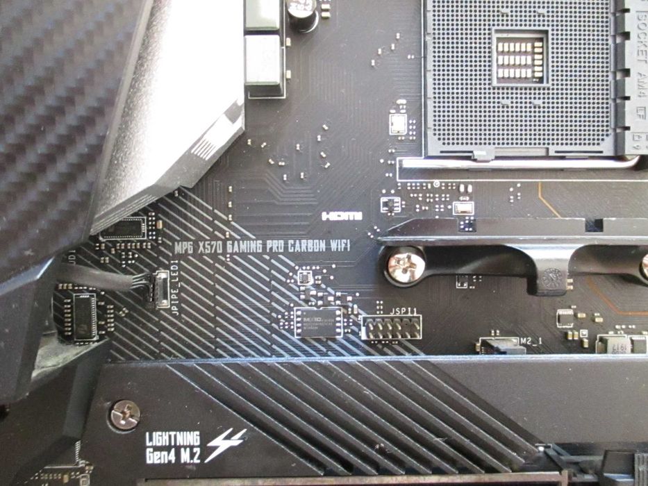 Дънна платка MSI MPG X570 GAMING PRO CARBON WIFI, сокет АМ4
