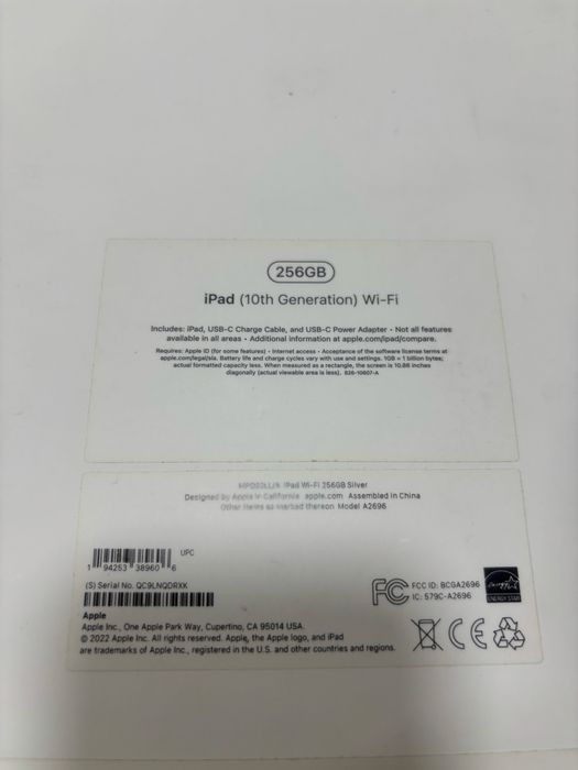 Ipad 10 Generation 256G