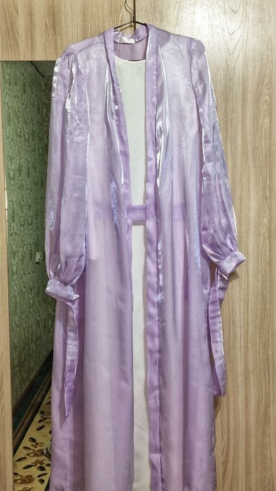 Абайка. Платье накидка + внутреннее платье.