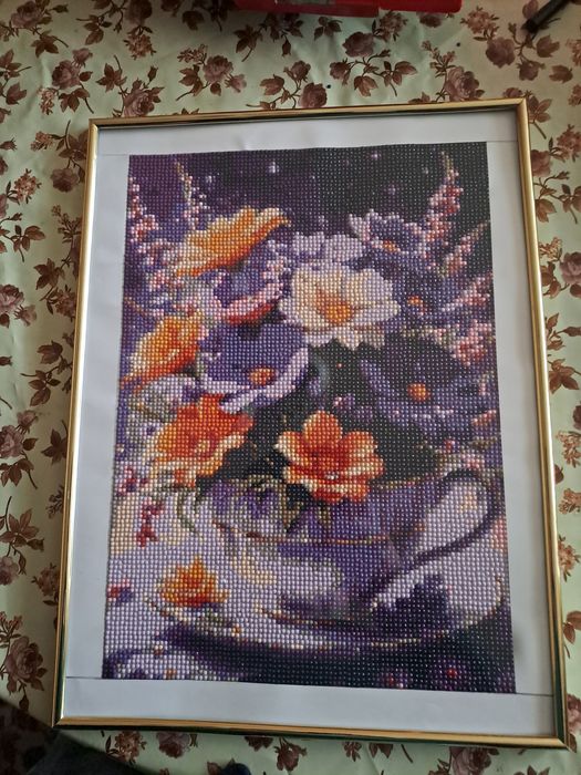 Диамантен Гоблен с рамка  подрамка