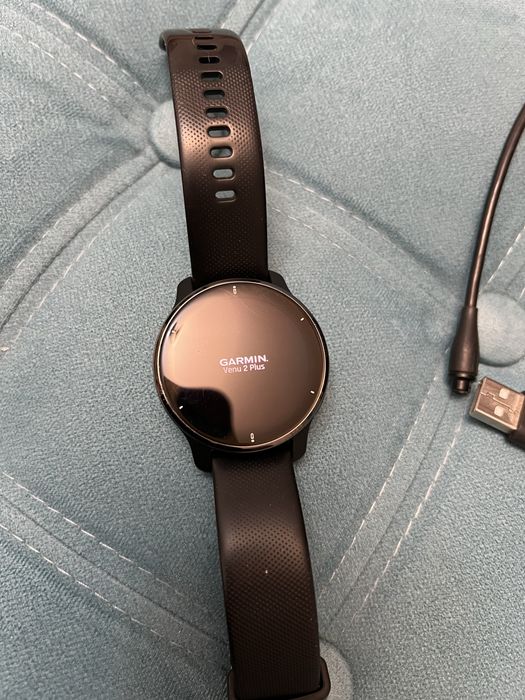 Ceas Garmin Venu 2 Plus 43 mm Negru