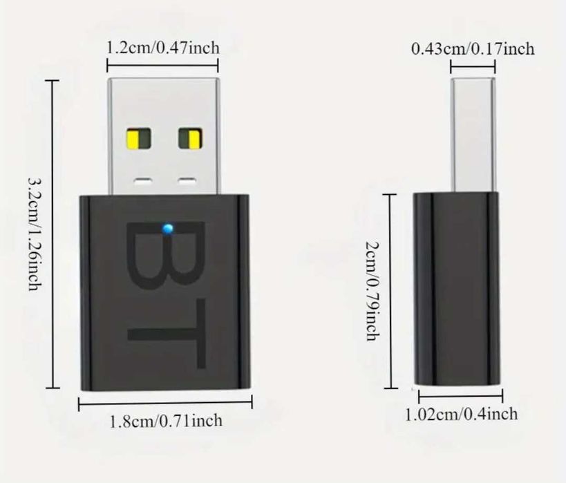 Безжичен Bluetooth 5.1, подходящ за домашно стерео, автомобил,с NFC