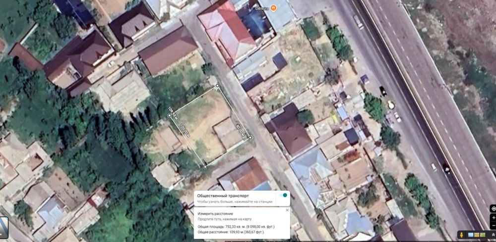 Бустонлик туманида участка сотилади