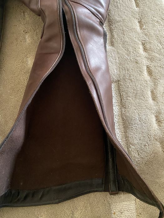 Glaza ботуши естествена кожа