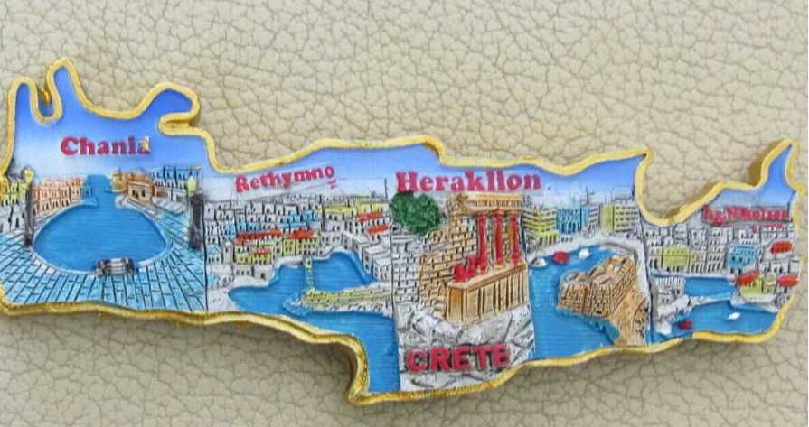 3D магнит от Кипър, Крит и Родос-серия