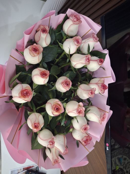 Цветы розы голландский