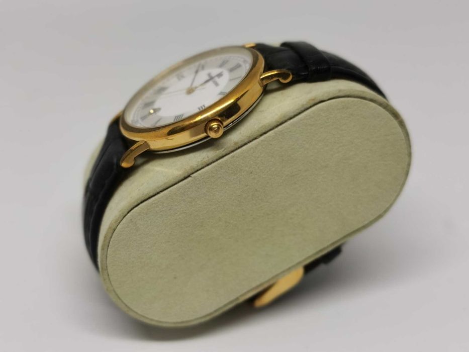 Maurice Lacroix Les Classiques Gold Toned Quartz 69686 AB17737 DATE