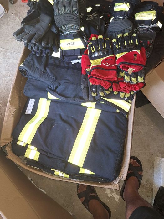 Echipamete protectie individuala pompieri, complete