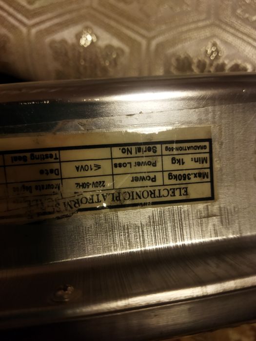 Тарози сотилади MAX 350 kg