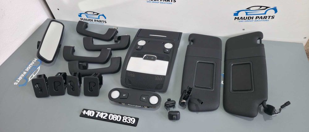 Set accesorii plafon NEGRU Audi A4 B8 Avant