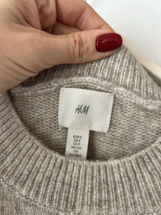 Пуловер без ръкав с вълна ZARA & H&M
