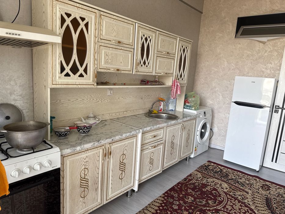 3xonali kvartira ijaraga beriladi Olmos Residence navostroyka