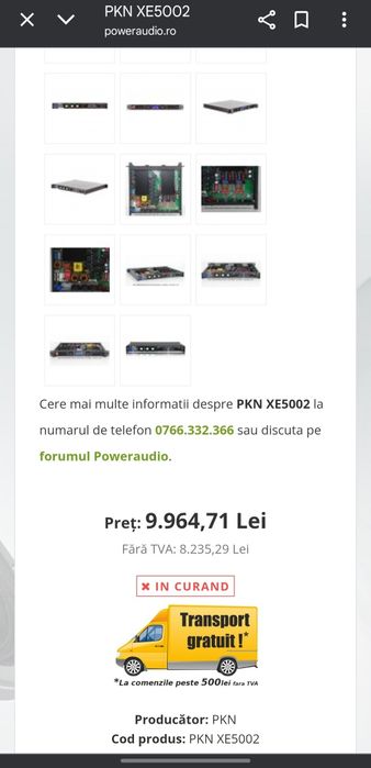 Super Pachet Sateliții hornloaded dublu 12 plus rack complet