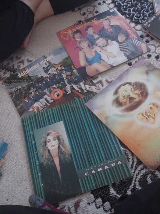 Грампластины разные