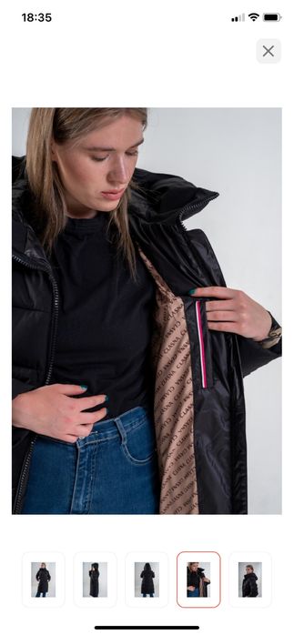 Пуховик размер s