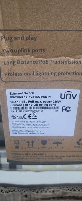 Сетевой коммутатор PoE.