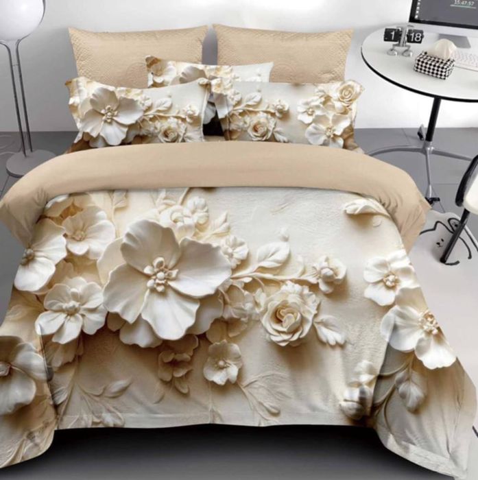 Lenjerie de pat 6 piese pentru pat dublu