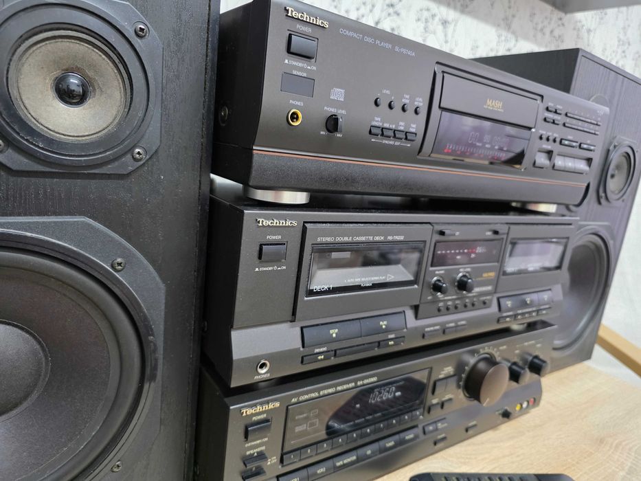 Technics/ SA-GX230D/ RS-TR232/ SL-PS740A/ Boxe DP150-110W 8Ohmi