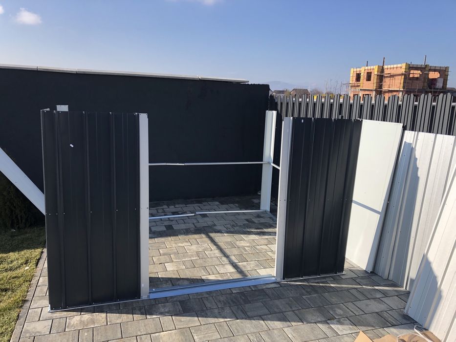 Montaj magazie terasa . Montaj sopron. Magazie gradina. Casuta gradina