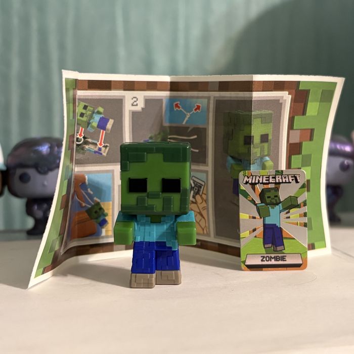 Фигурки Kinder Joy Minecraft