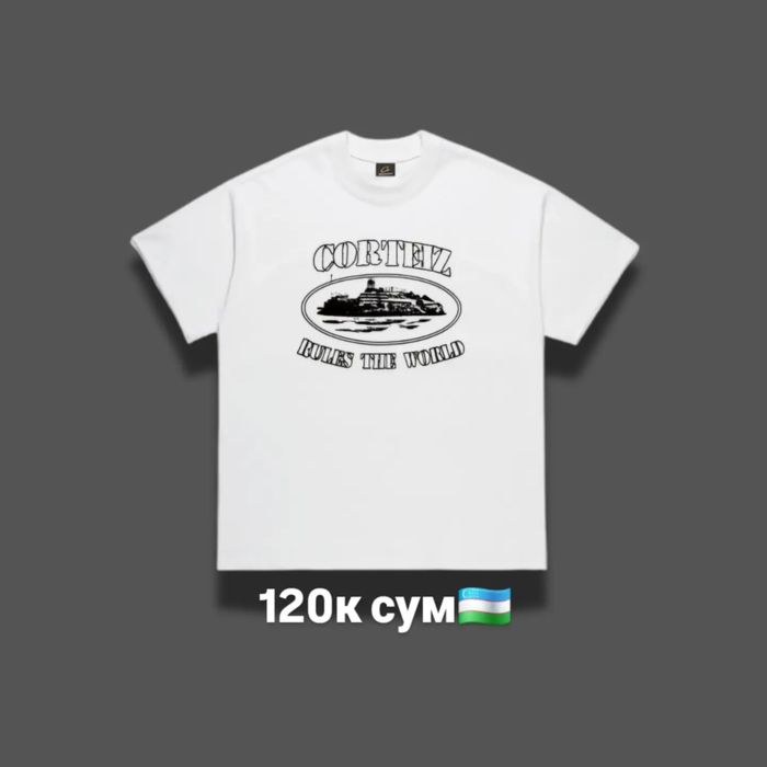 Футболки от бренда Corteiz