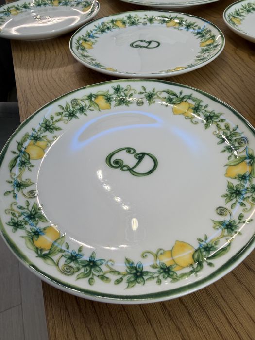 Christian Dior Maison Sole di Sicilia комплект сет за хранене