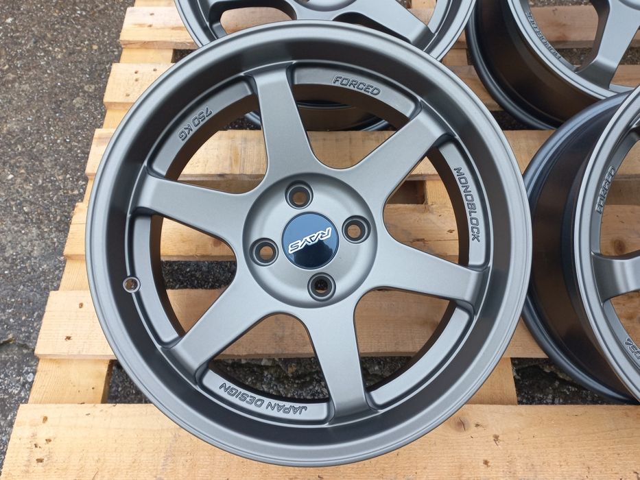16"4x100 Rays T37 Volk Racing Opel Honda Suzuki Bmw e30 vw Golf Black Матт Бронз