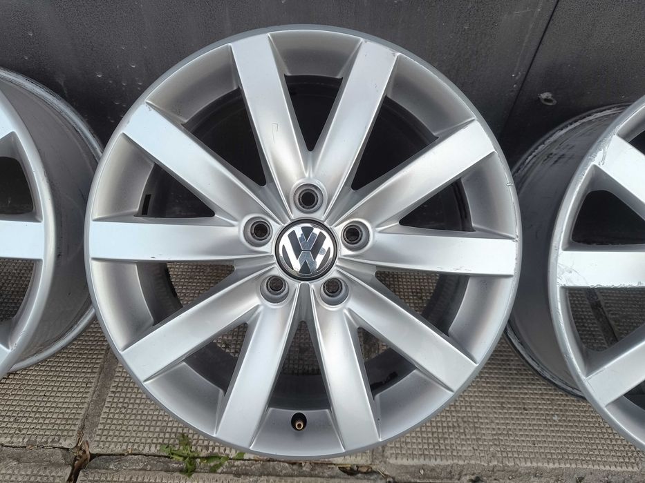 ОРИГИНАЛНИ джанти 17 'цола 5x112 7J ET54 VW Golf 6 / ФОЛКСВАГЕН Голф 6
