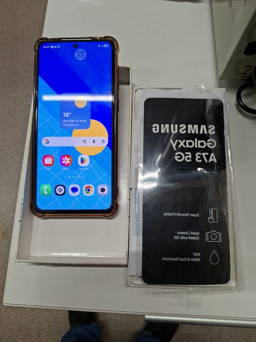 Samsung A73.cumparat de pe Emag 2025 octombrie