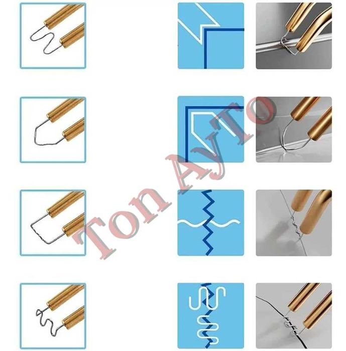 Скоби Телчета за Пистолет за Лепене на Пластмаса 600бр