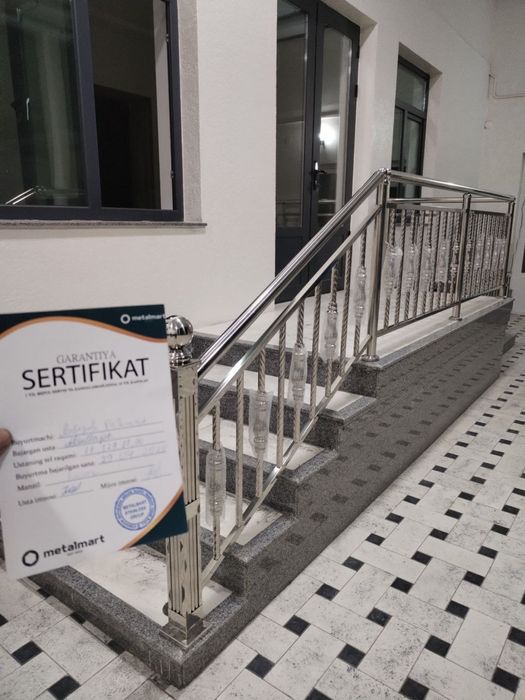 Нержавейка перила решотка барьер