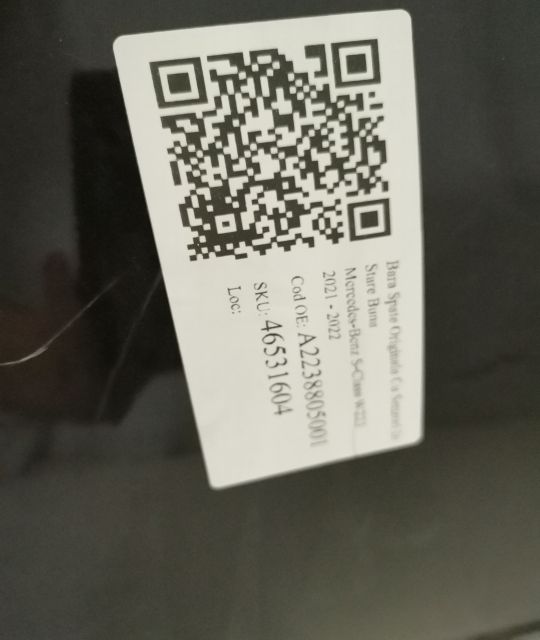 Оригинална задна броня със сензори в добро състояние Мерцедес-Бенц / M