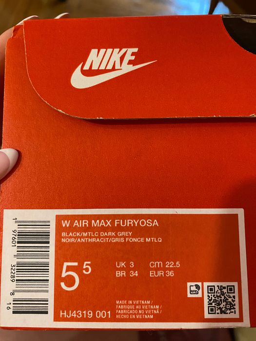 Nike air max furyosa 36 оригинални с кутия