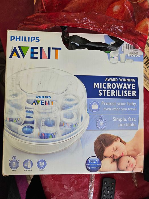 Стерилизатор за микровълнова за бебешки шишета