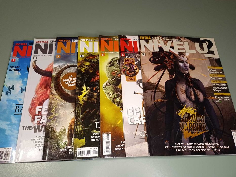 Seria completa revista NIVELUL 2