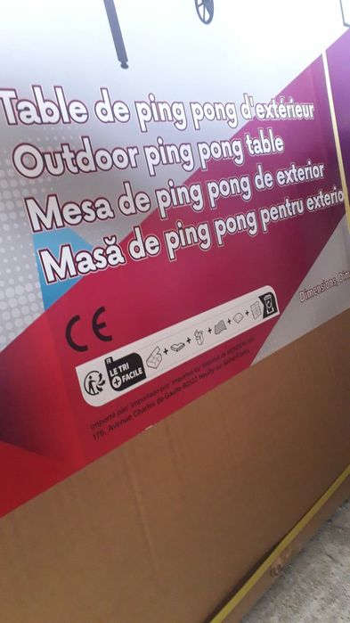 Masa ping pong de exterior