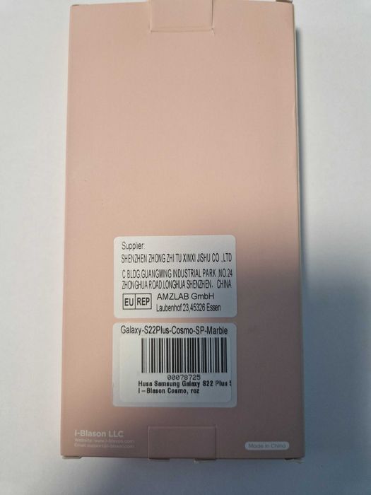 Husa Samsung Galaxy S22 Ultra 5G I-Blason Cosmo, roz