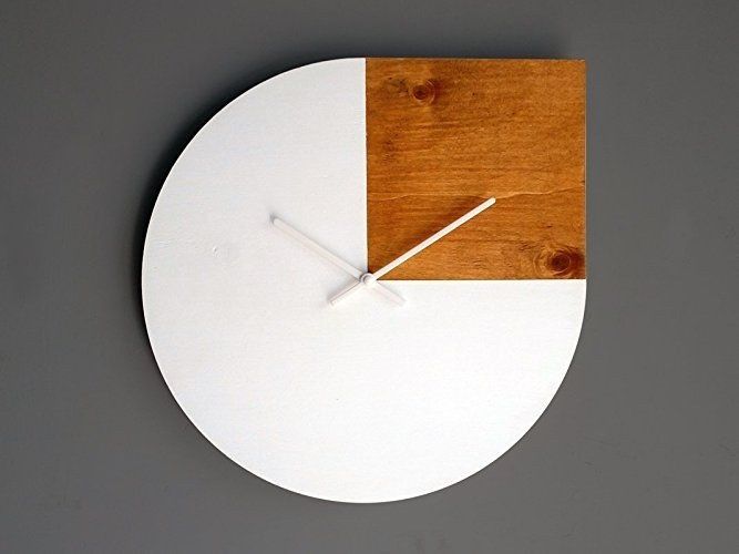 Настенные часы в стиле минимализм(лофт,хай тек)
