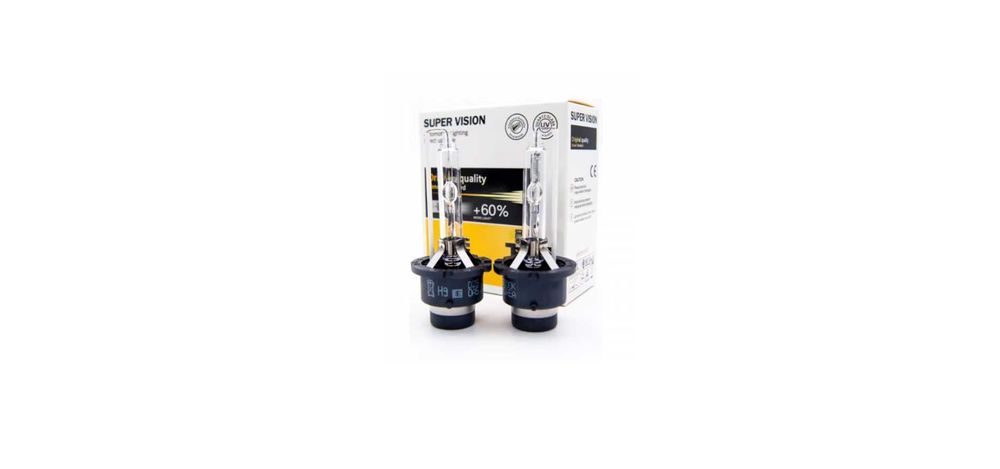 Set 2 Becuri Xenon D1S D2S D3S D4S SuperVision 6000K