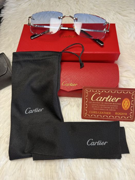 Cartier слънчеви очила rimless