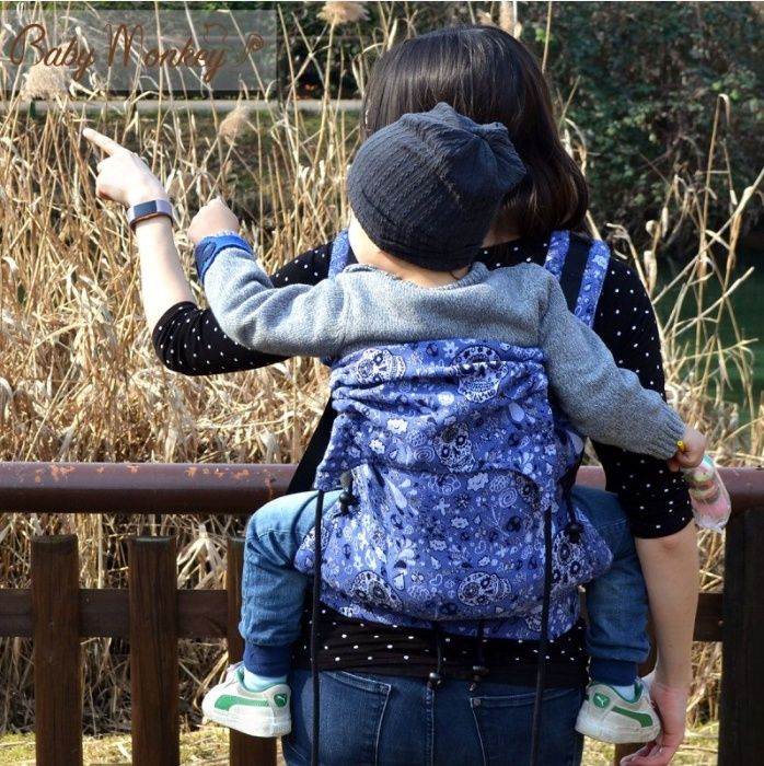 Регулируема ерго раница Baby Monkey Regolo - 5-48 месеца | цветове