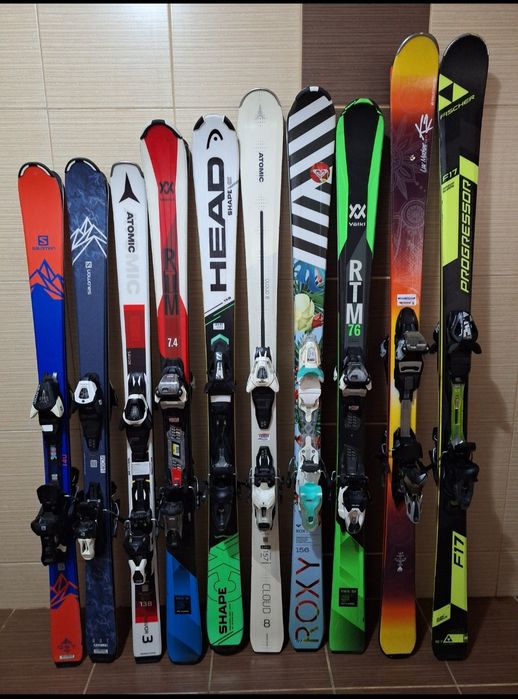 Schiuri copii și adulți-clapari ski, bete