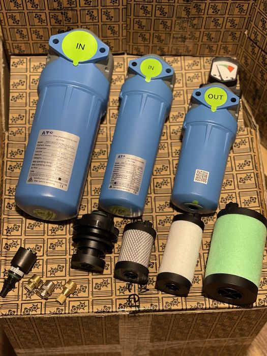Filtre ATS retea aer - Baterii - Regulatoare - Lubrificator scule