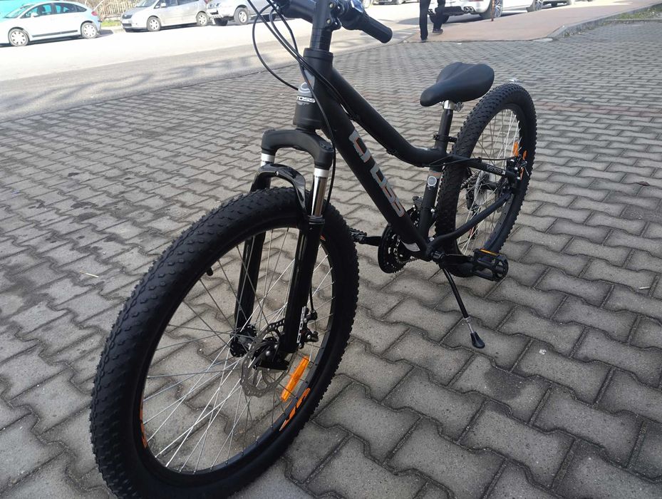 CROSS Алуминиев велосипед 24" SPEEDSTER boy 2db черен/сив